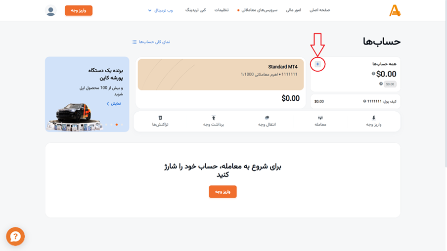 افتتاح حساب در بروکر آمارکتس (AMarkets)؛ آموزش گامبهگام