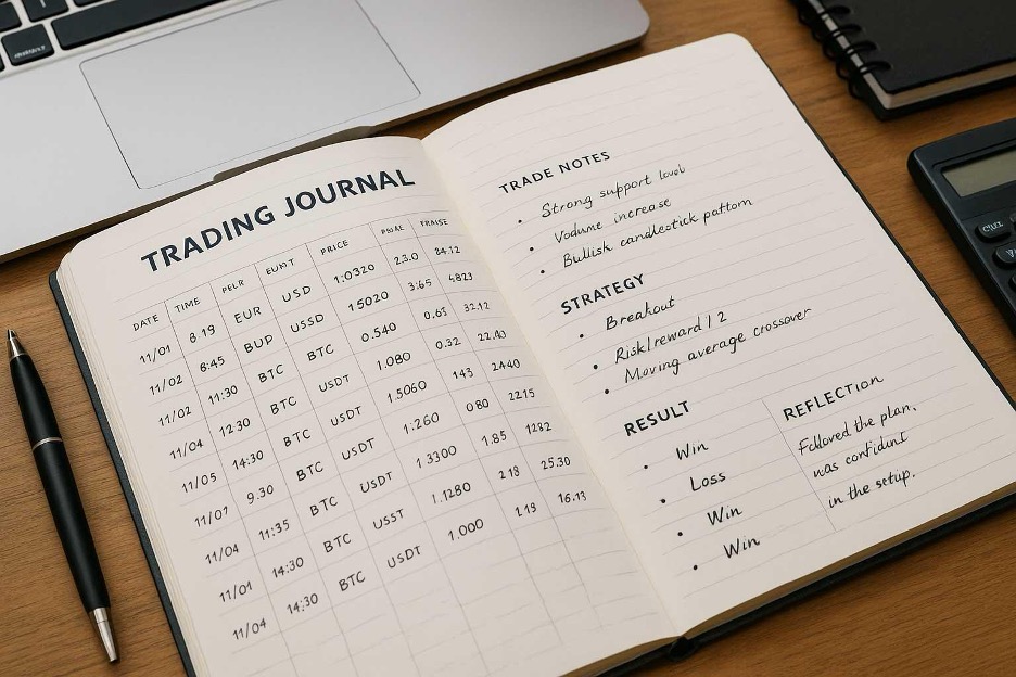 ژورنال‌نویسی ترید در بازار فارکس